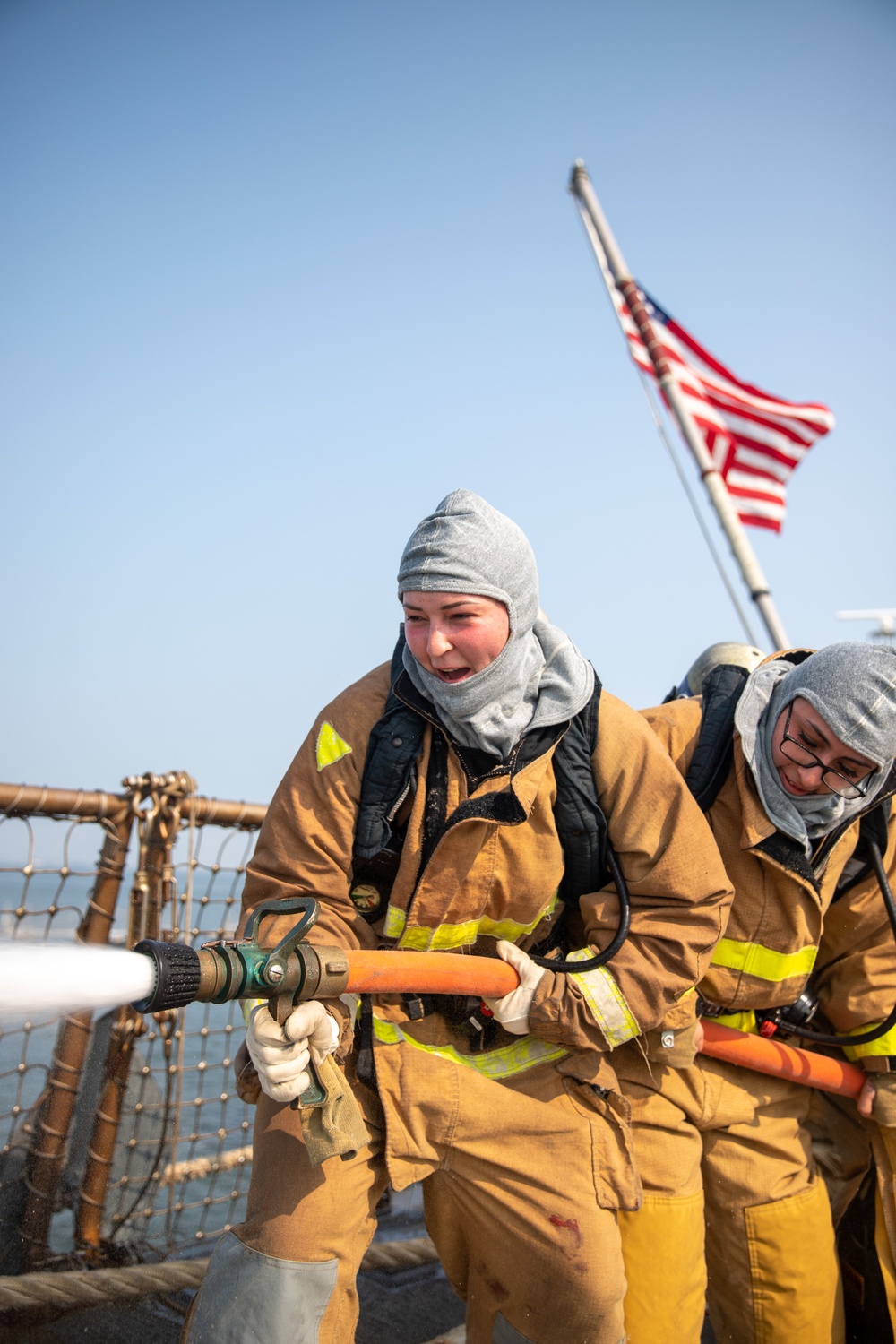 New Sailors Onboard USS Oscar Austin Complete The &quot;Crucible&quot; event