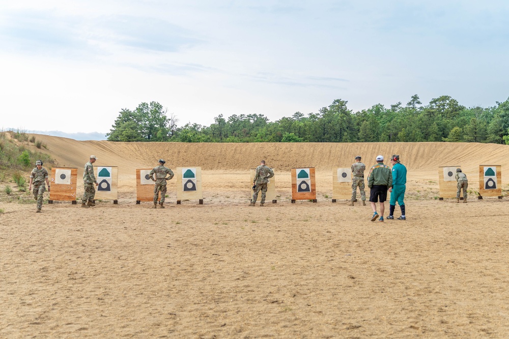 U.S. Army Reserve and Air Force Reserve members prepare for international competition
