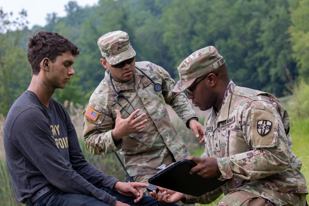 DVIDS Images Army Reserve medics provide coverage for West Point