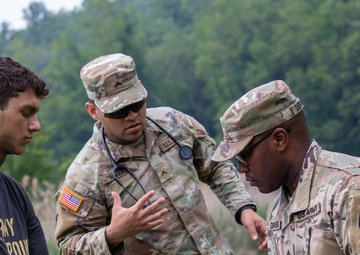 Army Reserve medics provide coverage for West Point SLE 2023