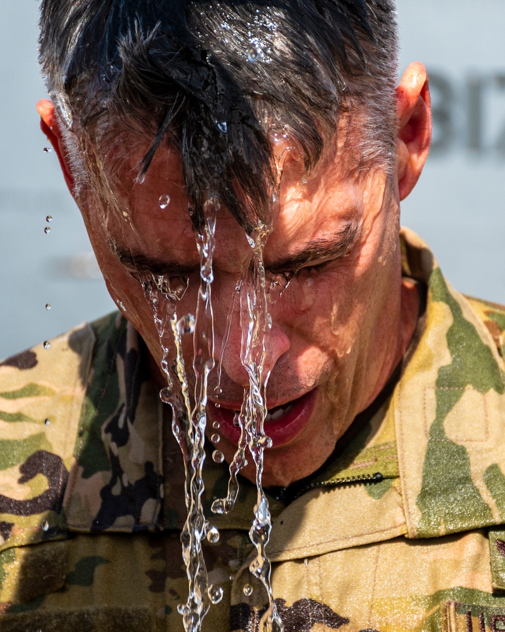 386 AEW Commander Fini Flight