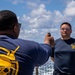 USS Rafael Peralta (DDG 115) conducts force protection training