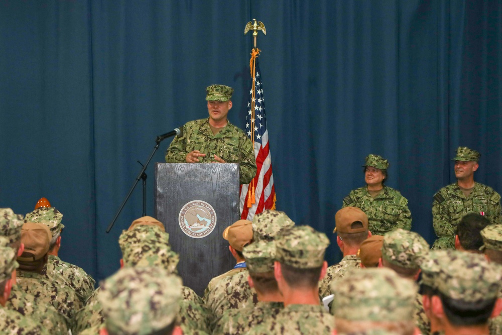 Patrol Forces Southwest Asia change of command ceremony