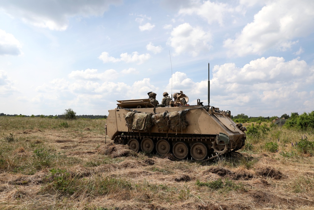 1st Cavalry Division’s 2nd Armored Brigade Conducts Live-Fire Exercise