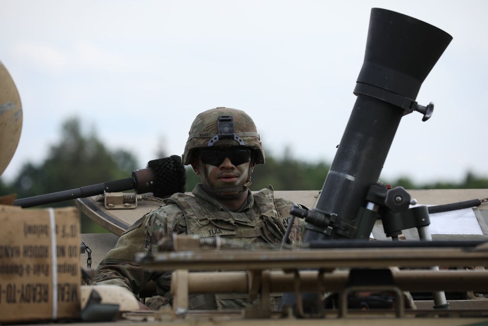 1st Cavalry Division’s 2nd Armored Brigade Conducts Live-Fire Exercise