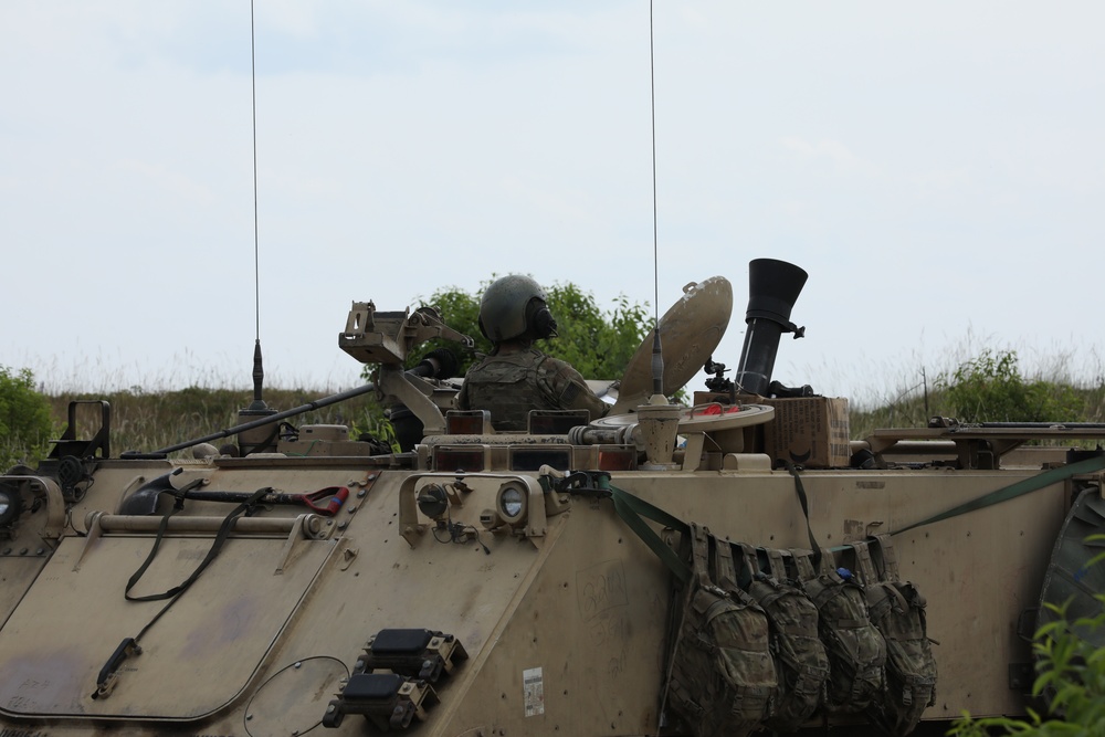 1st Cavalry Division’s 2nd Armored Brigade Conducts Live-Fire Exercise