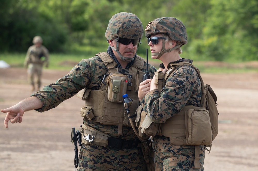 U.S. service members and Ghana Armed Forces train in marksmanship