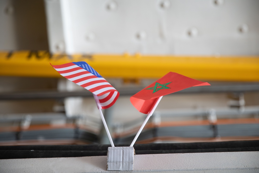 Naval port visit morocco