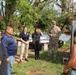 Mangilao Village Community Visit Post Typhoon Mawar