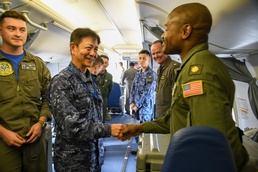 Patrol Squadron Two Six Hosts JMSDF Commander in Chief