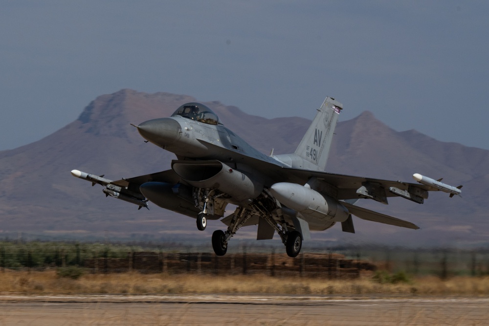 510th Fighter Squadron takes off with Moroccan Royal Air Force