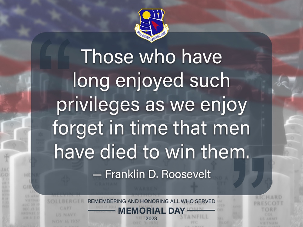 DVIDS Images Observance of Memorial Day 2023