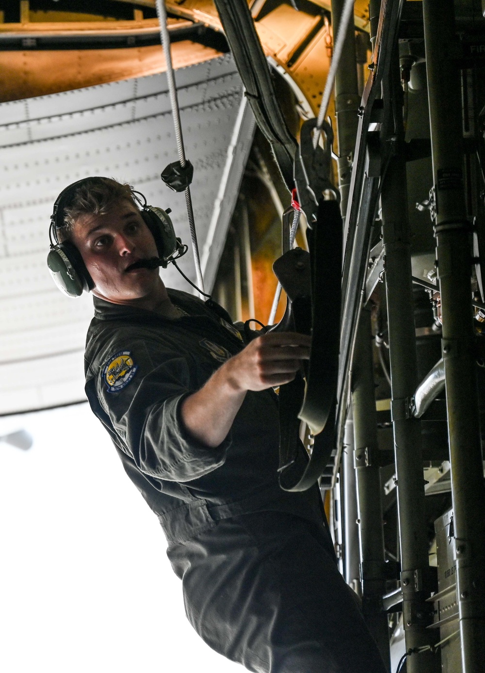 824th Base Defense Squadron C-130 drop during Exercise AGILE BLIZZARD UNIFIED VISION