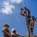 215th EN Co Supports Camp Santiago by Building Fences