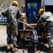 215th EN Co Supports Camp Santiago by Building Fences