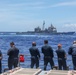 USS Shiloh Sails in Formation