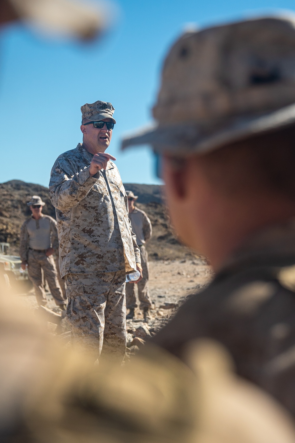 ITX 4-23: 4TH MARDIV Commanding General takes a visit