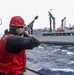 USS Shiloh Conducts Replenishment-At-Sea with USNS Yukon