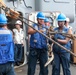 USS Shiloh Conducts Replenishment-At-Sea with USNS Yukon