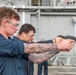 USS Shiloh Conducts Small Arms Gun Qualification