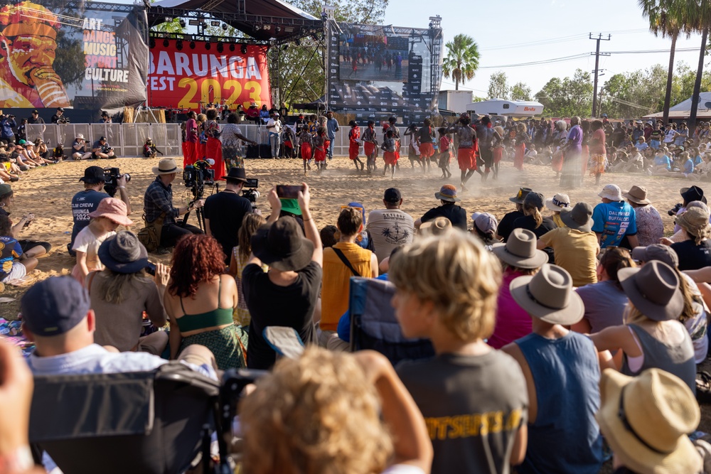 MRF-D attends Barunga Festival 2023