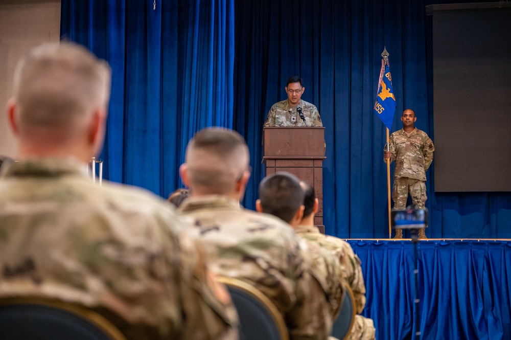 694 ISS Change of Command