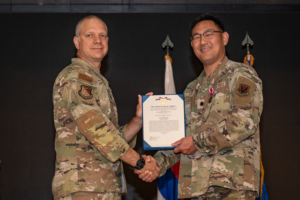 694 ISS Change of Command