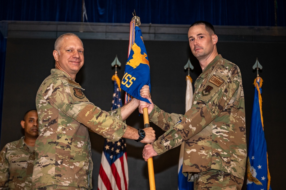 694 ISS Change of Command