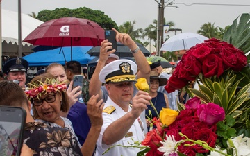 Rear Adm. Benjamin Nicholson Reflects on Tenure in Guam