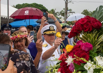Rear Adm. Benjamin Nicholson Reflects on Tenure in Guam