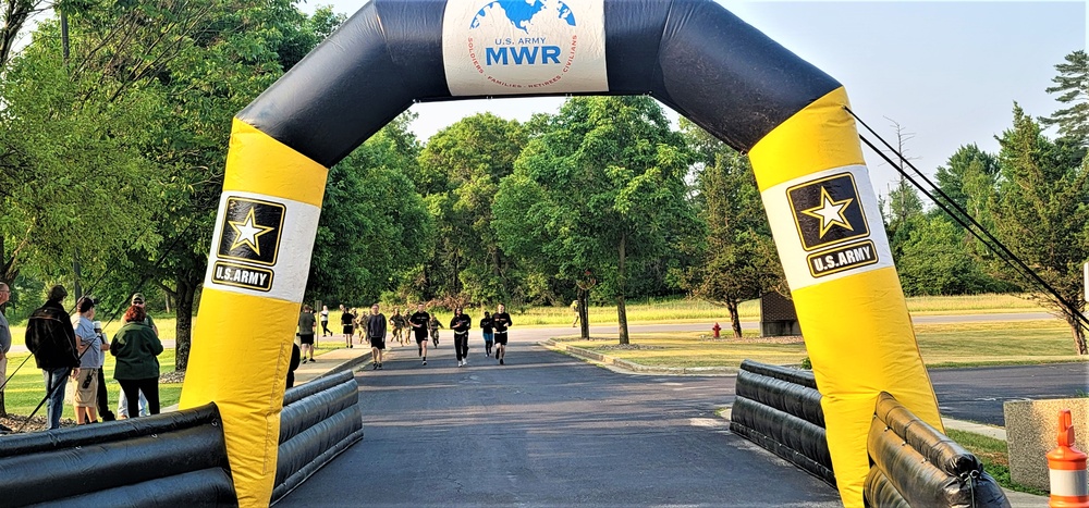 Commander's Run/Walk part of Fort McCoy's 2023 celebration of Army's 248th birthday