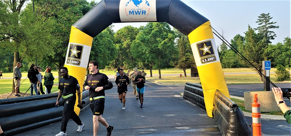 Commander's Run/Walk part of Fort McCoy's 2023 celebration of Army's 248th birthday