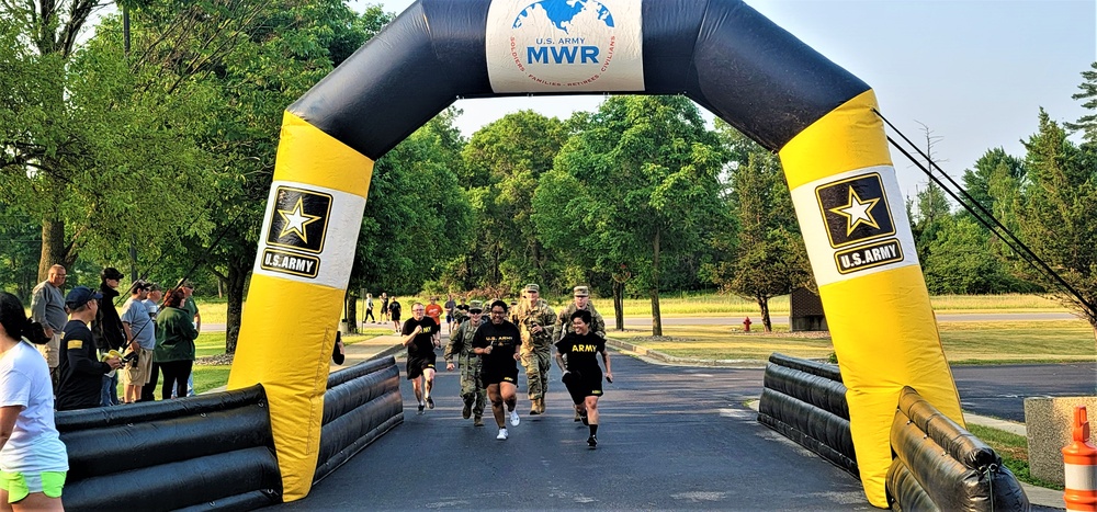 Commander's Run/Walk part of Fort McCoy's 2023 celebration of Army's 248th birthday