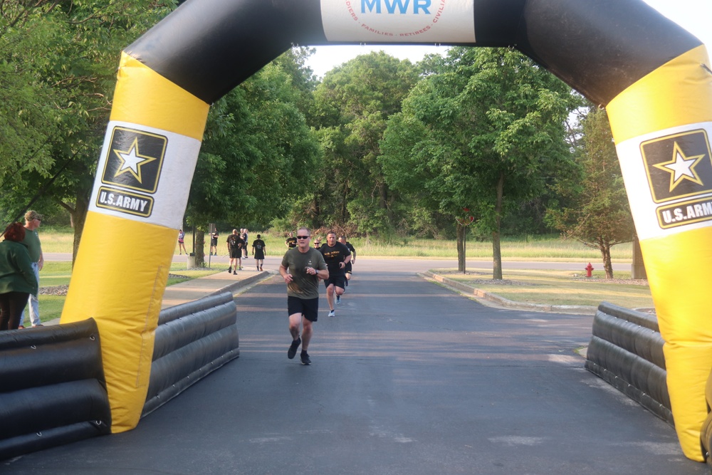 Commander's Run/Walk part of Fort McCoy's 2023 celebration of Army's 248th birthday