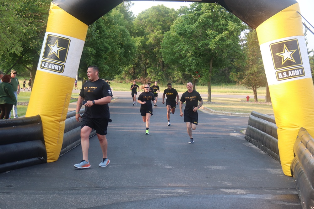 Commander's Run/Walk part of Fort McCoy's 2023 celebration of Army's 248th birthday