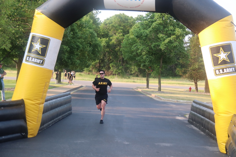 Commander's Run/Walk part of Fort McCoy's 2023 celebration of Army's 248th birthday