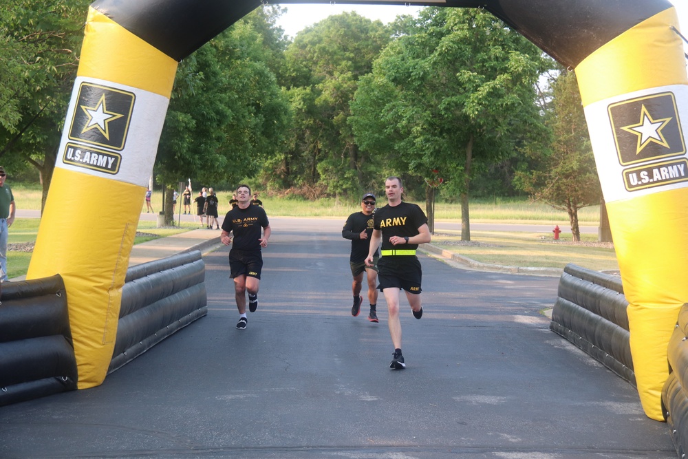 Commander's Run/Walk part of Fort McCoy's 2023 celebration of Army's 248th birthday