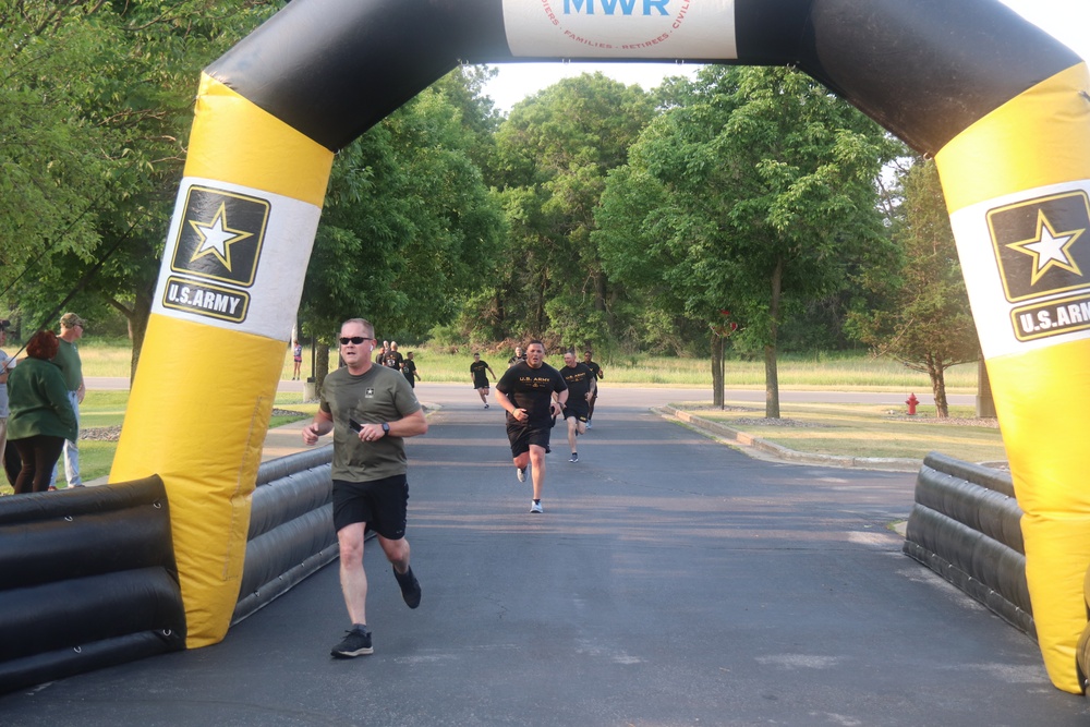 Commander's Run/Walk part of Fort McCoy's 2023 celebration of Army's 248th birthday