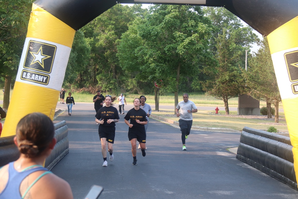 Commander's Run/Walk part of Fort McCoy's 2023 celebration of Army's 248th birthday