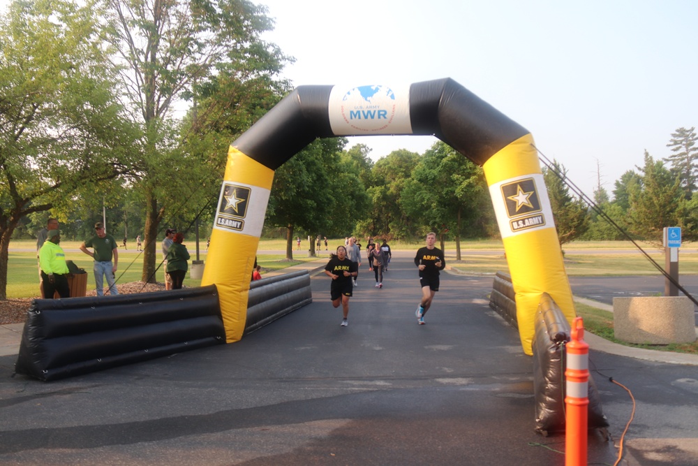 Commander's Run/Walk part of Fort McCoy's 2023 celebration of Army's 248th birthday