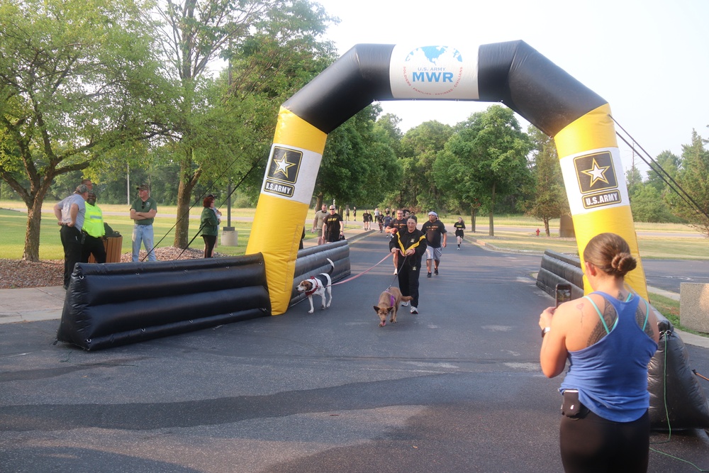 Commander's Run/Walk part of Fort McCoy's 2023 celebration of Army's 248th birthday