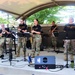 204th Army Band in action at Fort McCoy's 2023 Army Birthday Celebration