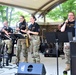 204th Army Band in action at Fort McCoy's 2023 Army Birthday Celebration