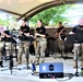 204th Army Band in action at Fort McCoy's 2023 Army Birthday Celebration