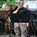 204th Army Band in action at Fort McCoy's 2023 Army Birthday Celebration