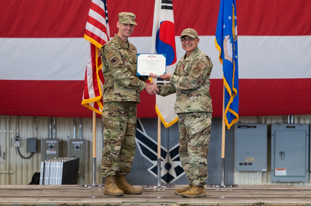 8th Medical Group guidon passes to new commander