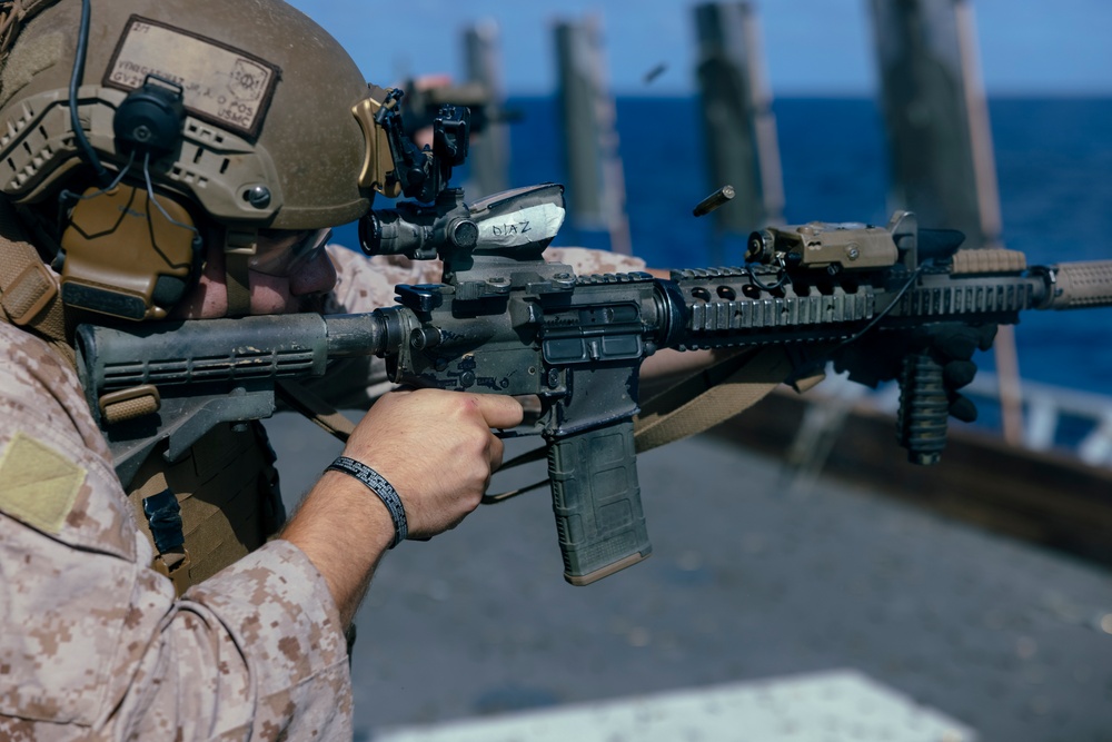 Deck Shoot Aboard USS America