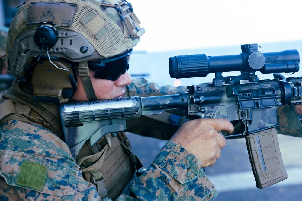 Deck Shoot Aboard USS America