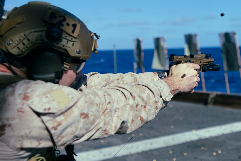 Deck Shoot Aboard USS America