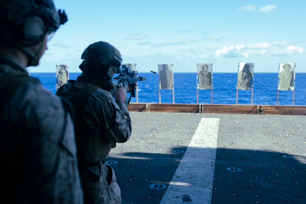 Deck Shoot Aboard USS America